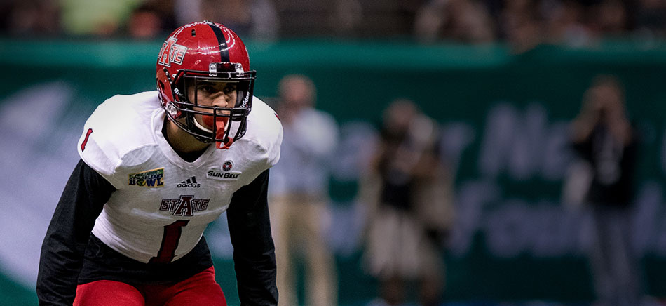 Senior Defensive Back Blaise Taylor Recognized in Sports Illustrated