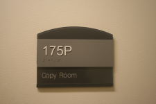 ASU Sign Shop Example Room Numbers