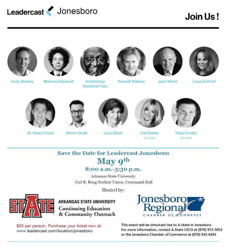 World-renowned Authorities to Speak  for LeaderCast Presentation