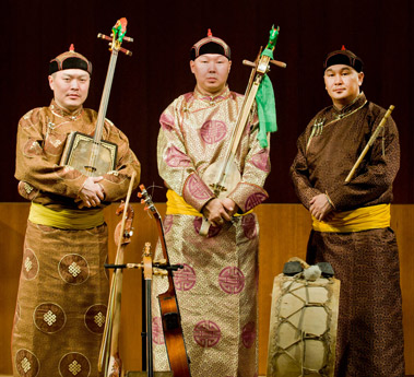 Alash, Tuvan Throat Singers, in Lecture-Concert Series