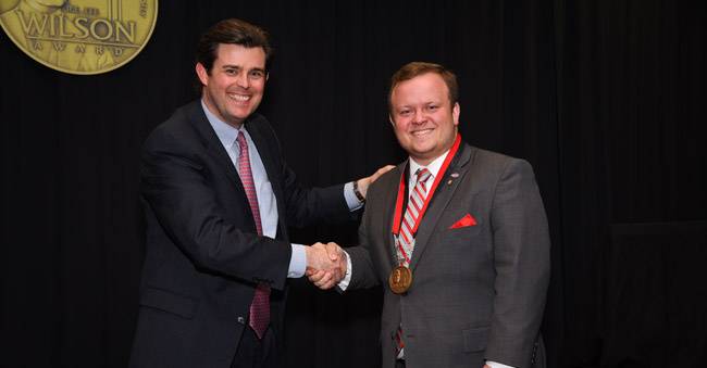 Robert Morris is Selected 2018 'R.E. Lee Wilson Award' Recipient