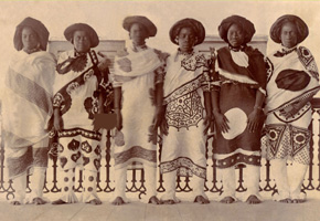 Servants of Princess Salma of Zanzibar