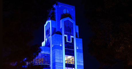 2017 Library Tower Blue
