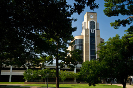 The Dean B Ellis Library on ASU's Campus