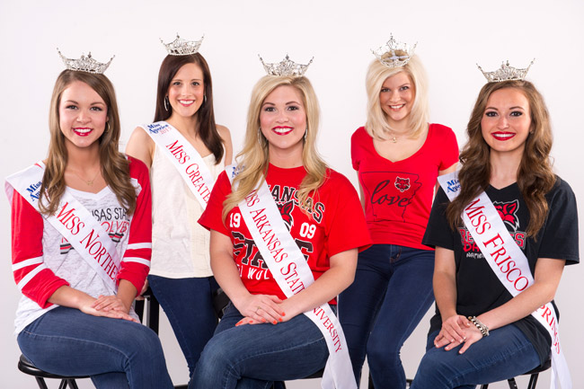 A-State Pageant Contestants
