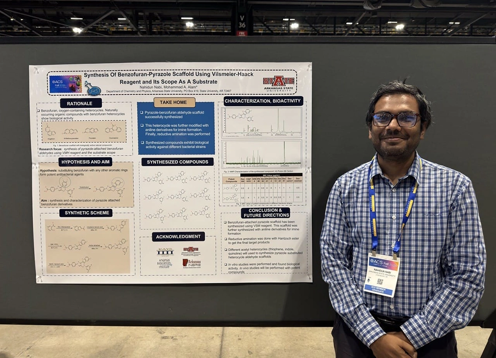 Nahidun Nabi at the 2026 ACS Fall Conference.