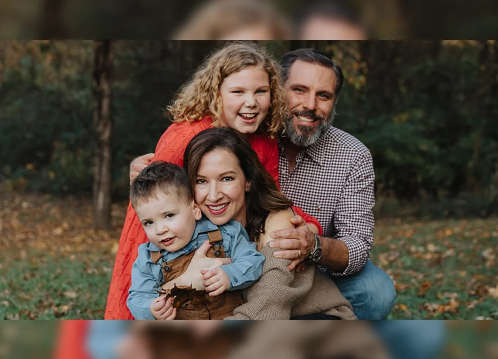 (from left) Marcus, Rachael, Mia and Nick Meurrier