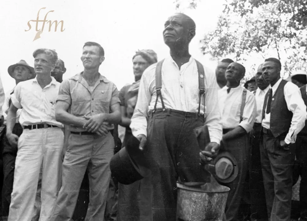 Southern Tenant Farmers Museum Picture of a Union Meeting