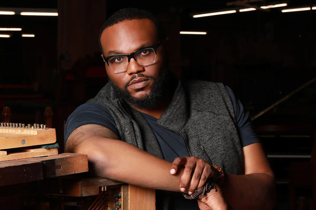 Isaac Cates was featured during a 2024-25 Lecture-Concert Series event.