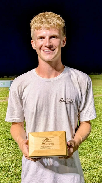 Cole Cureton, Junior Gold Fourth Place Handicap Championship