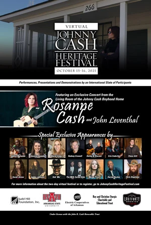 Lineup Announced for Oct 15-16 Virtual Johnny Cash Heritage Festival