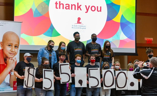 Students in 'Up 'til Dawn' Now Leading Fundraiser Nationally