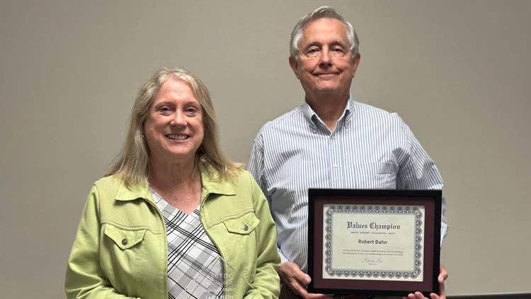 Miller and Bahn Honored by ASBTDC at Annual Meeting