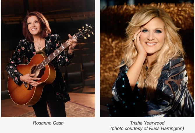 Rosanne Cash to Host Sunken Lands Songwriting Circle with Trisha Yearwood, Accompanied by John Leventhal