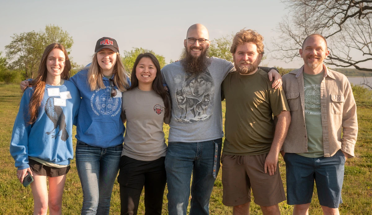 Students in Gustafson Lab Earn Awards at 2025 Parasitology Conference