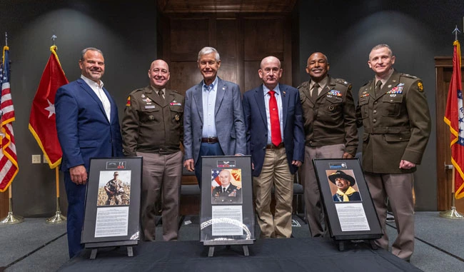 Three Inducted during 28th Annual Military Science Hall of Heroes Ceremony
