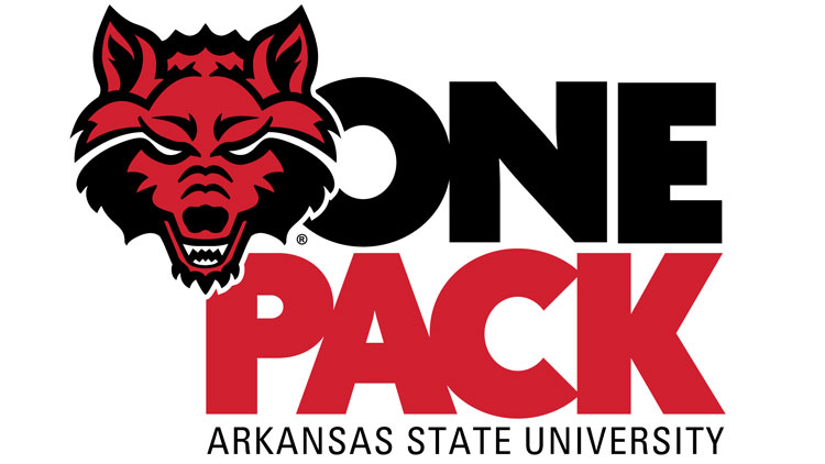 One Pack Arkansas State University Logo