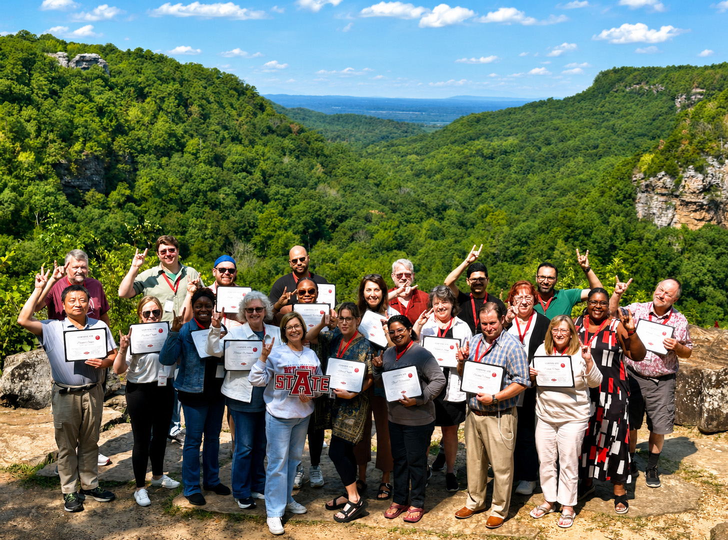 Summer Teaching Summit participants