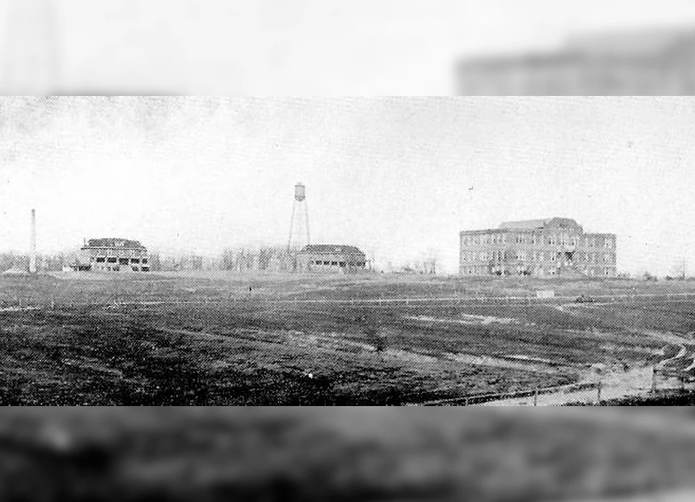 The first district campus, circa 1921.