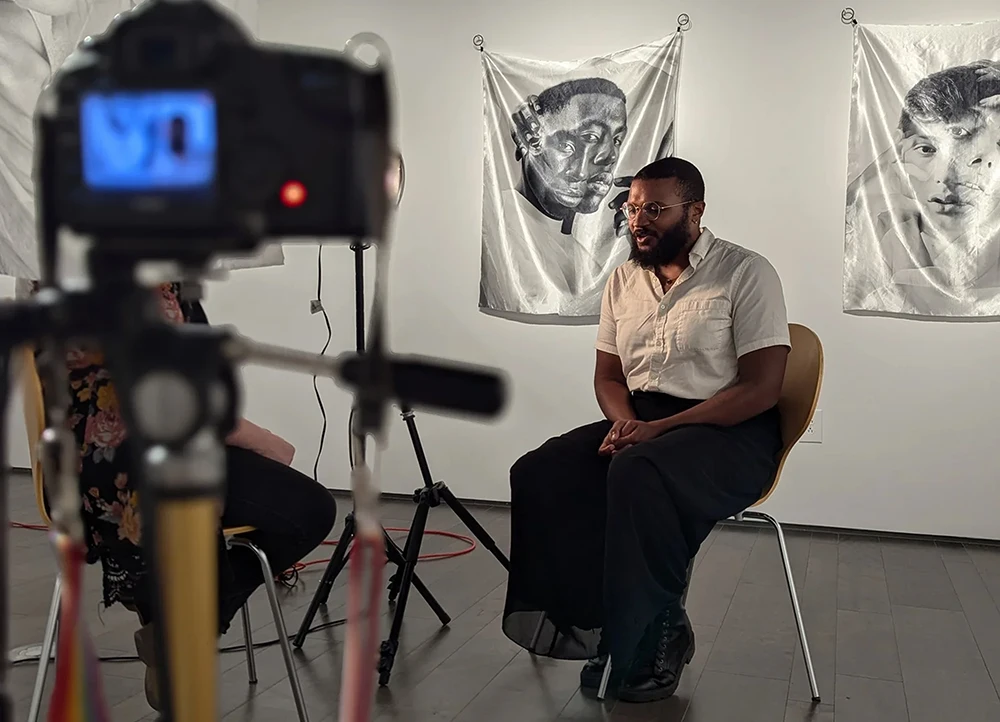 An interview with artist Benry Fauna at BAM.