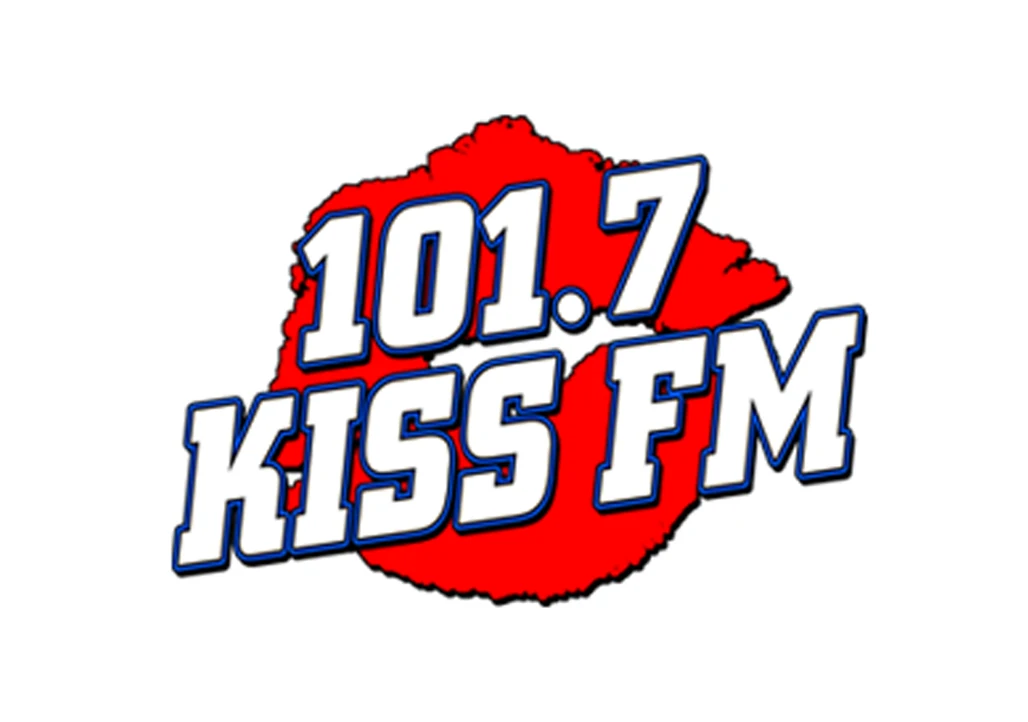 101.7 Kiss FM logo