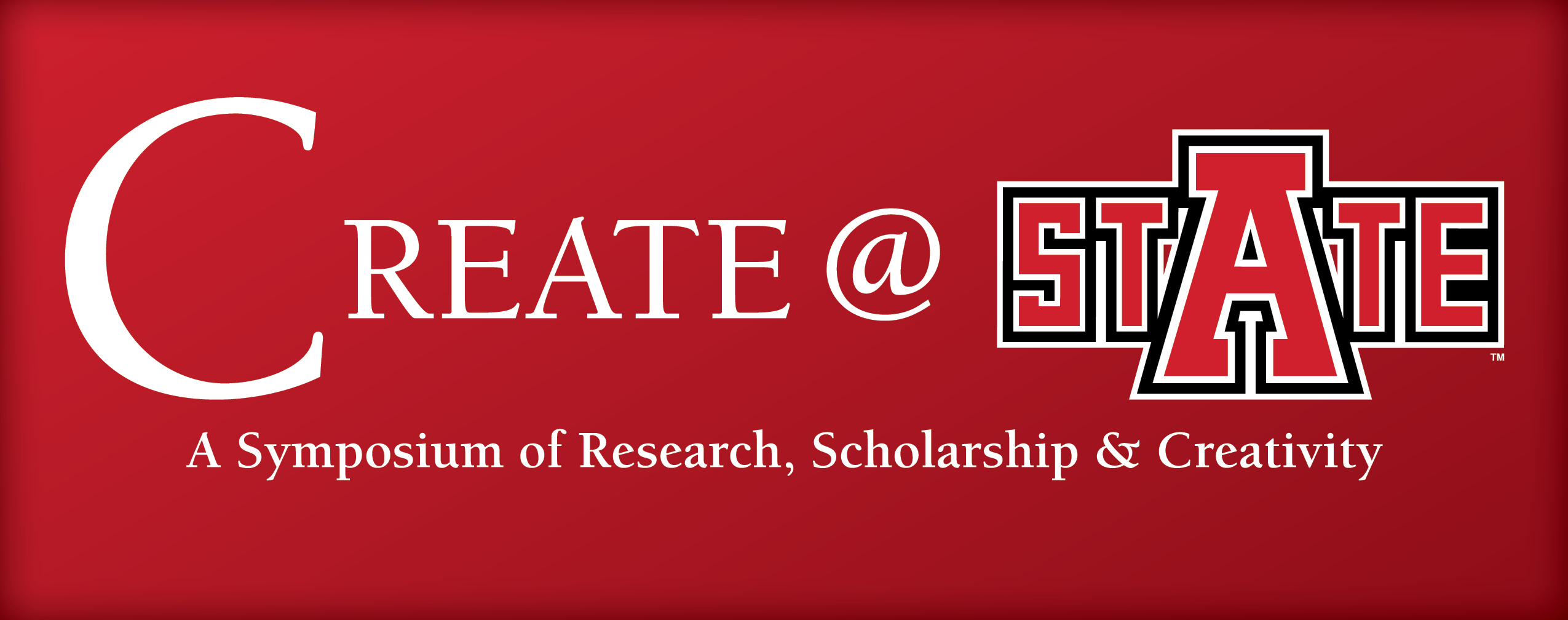 Create @ STATE banner Create @ STATE banner