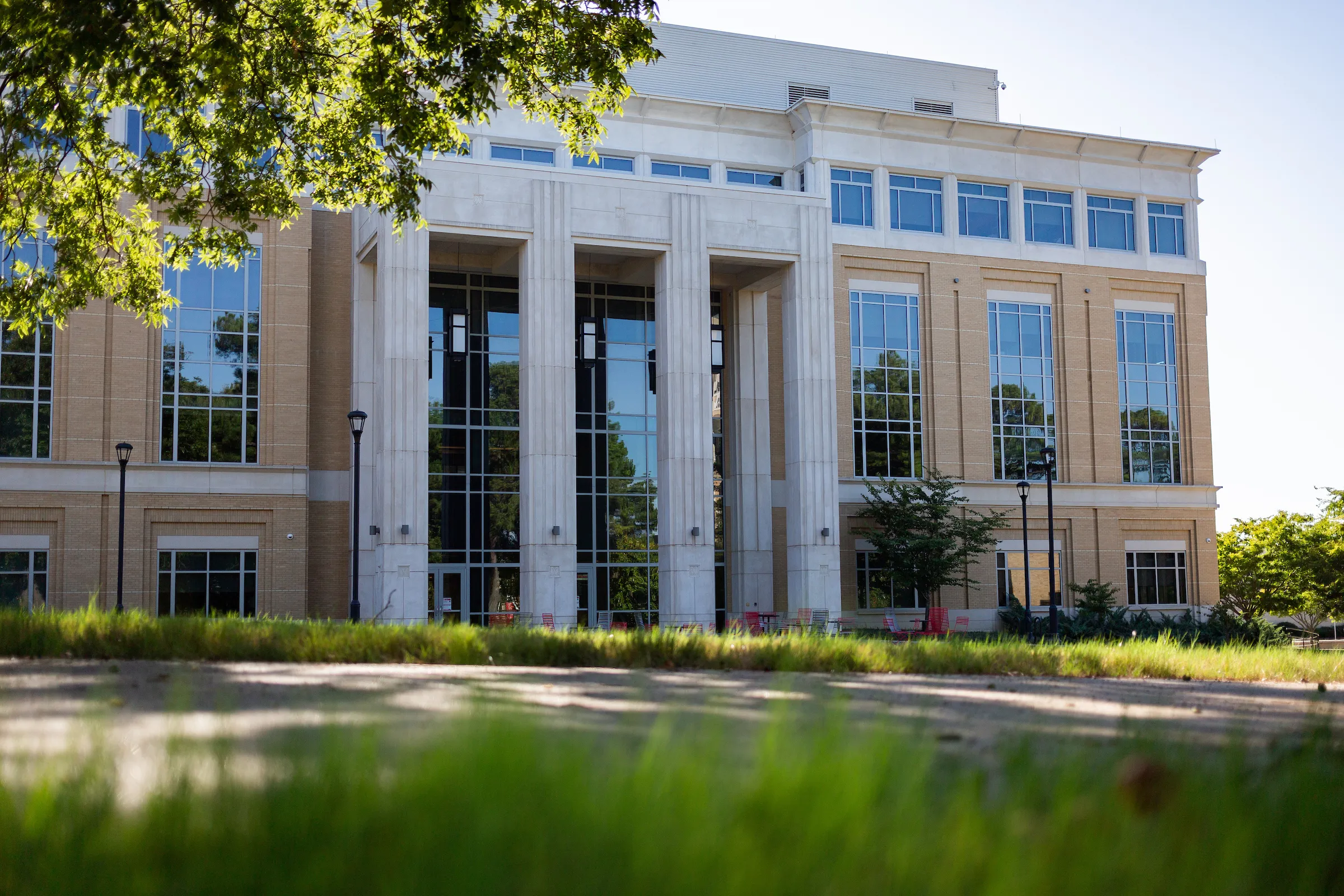 The Humanities and Social Sciences Building on the Arkansas State University campus.